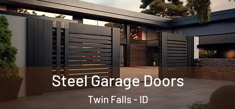  Steel Garage Doors Twin Falls - ID